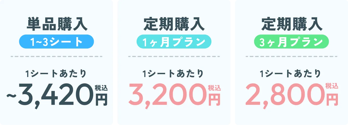 各プラン比較表